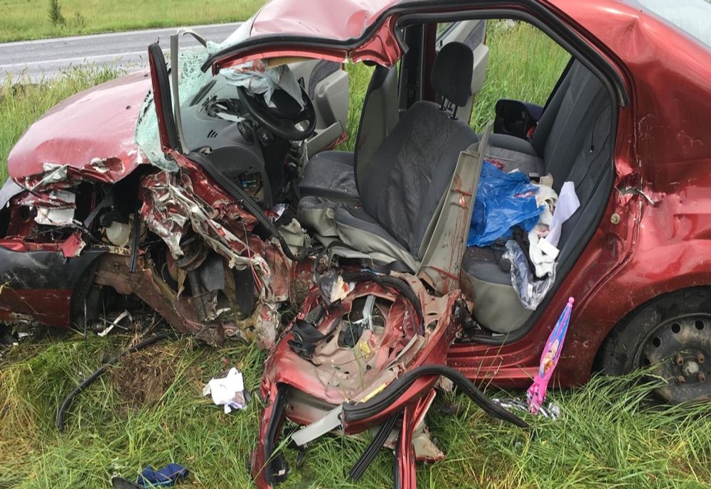 Accident mortal pe DN 6 FOTO