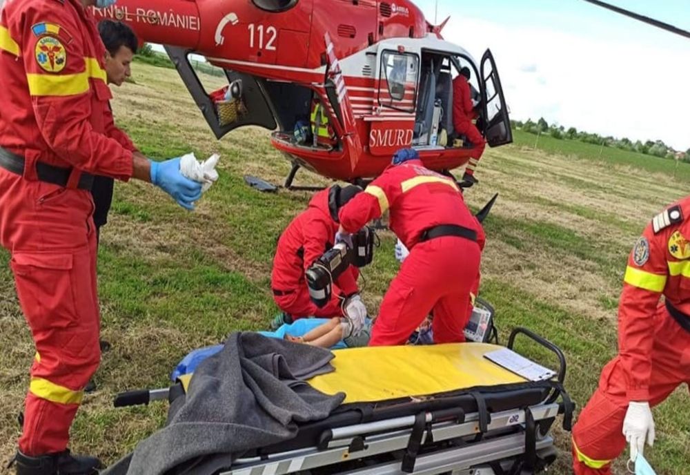 Elicopterul SMURD din vestul țării, operațional non-stop