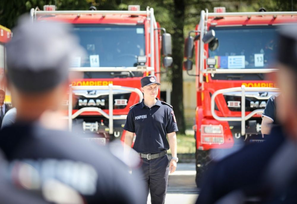Ziua Pompierilor sărbătorită la ISU Semenic
