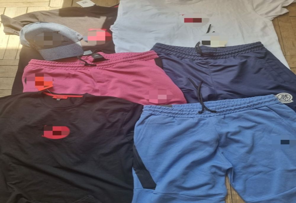 Îmbrăcăminte contrafăcută sub denumirea unor mărci celebre