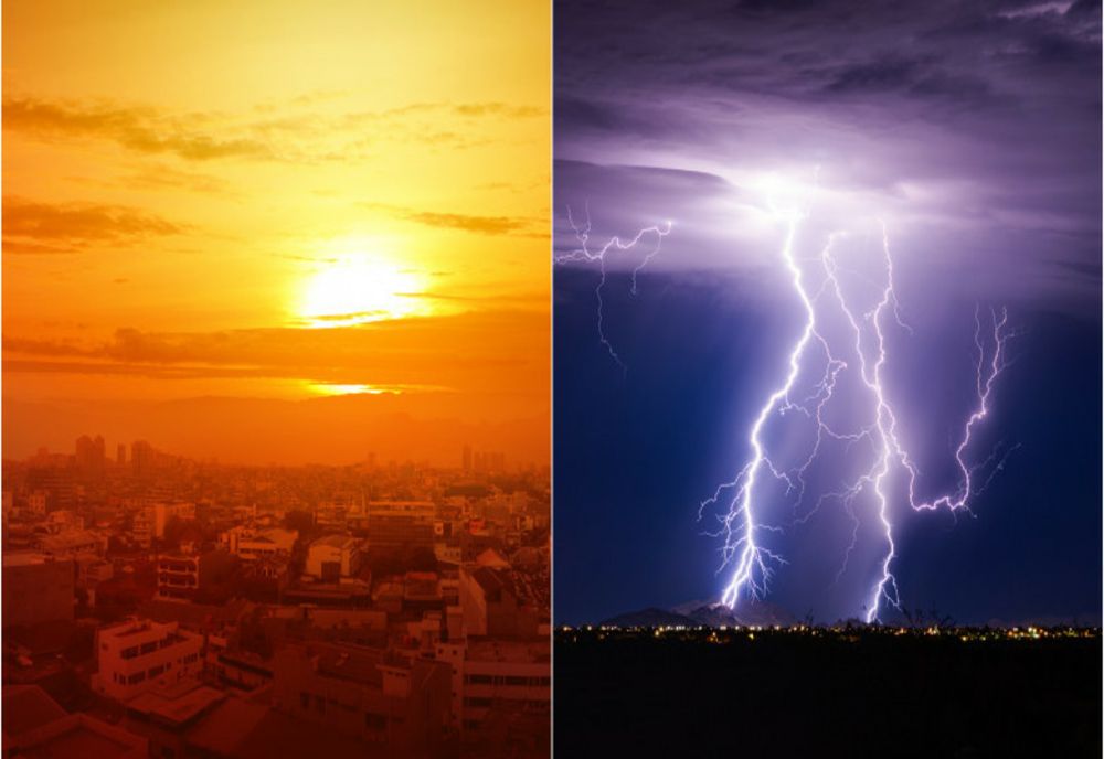 Schimbări radicale de vreme: fenomene EXTREME - vijelii urmate de caniculă sufocantă