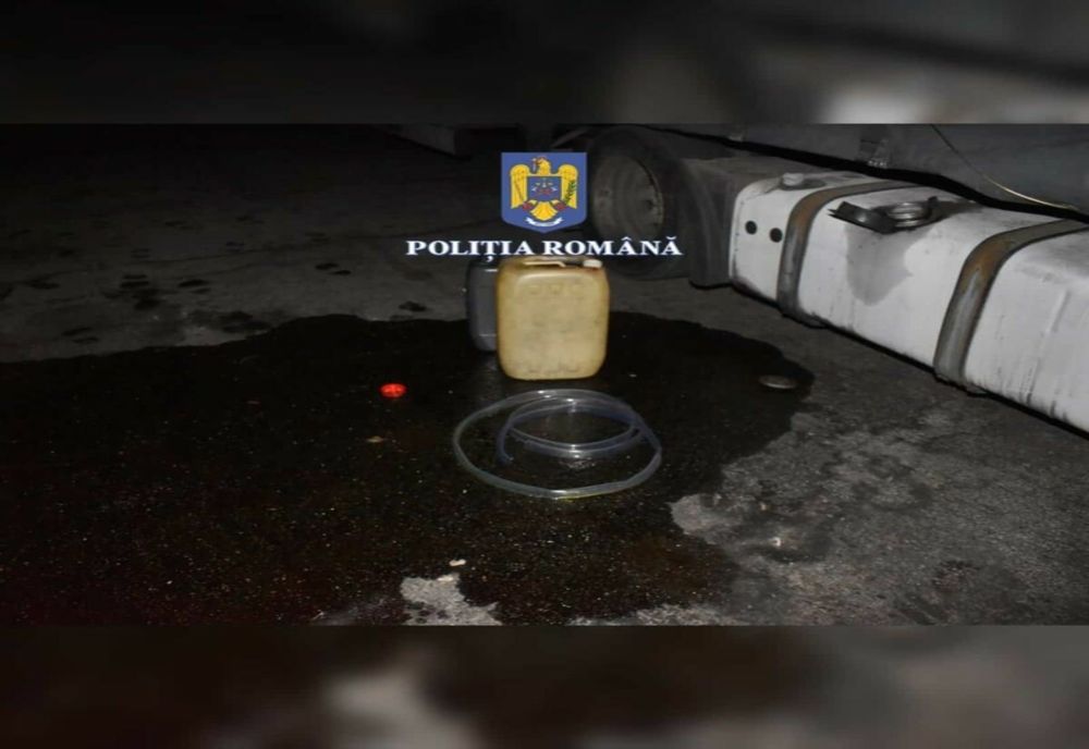 Prins în flagrant în timp ce fura combustibil din camioane, cu furtunul. Își ascundea apoi prada în pădure