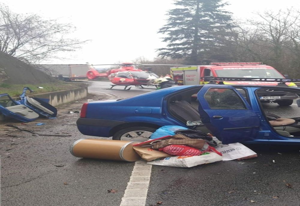 Accident cu două victime, în  județul Caraș-Severin. Două victime: a fost chemat eclicopterul SMURD