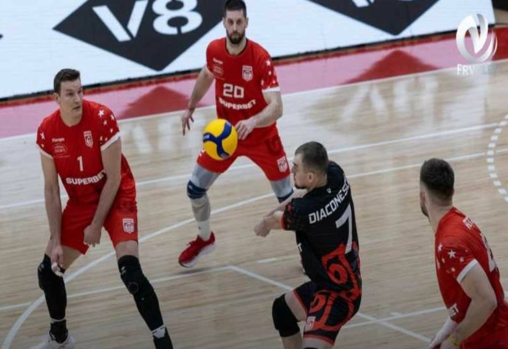 VOLEI MASCULIN: CS DINAMO BUCUREȘTI S-A CALIFICAT ÎN FINALA DIVIZIEI A1