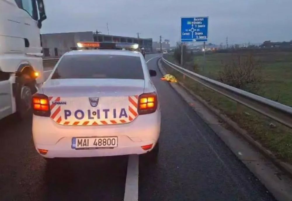 Tragedie absurdă pe centura Severinului: o femeie, lovită succesiv de două autovehicule. Victima a murit