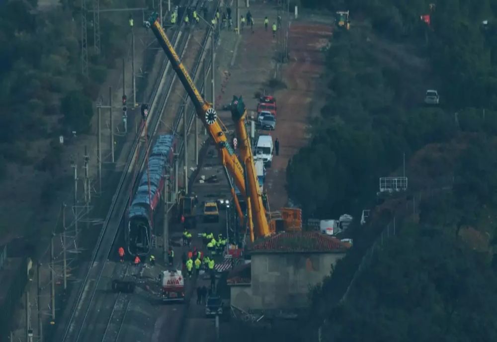 Al treilea accident feroviar în Spania în ultimele 4 zile