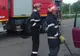 Un autoturism de teren a rămas fără motor după ce i-a ars în întregime FOTO