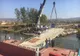 A fost montata pasarela care face legătura între uscat si pontonul de acostare la Moldova Nouă FOTO