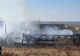 Incendiu la un vagon din Gara Oravița VIDEO