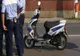 Polițiști locali pe scutere, prin Reșița