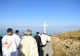Pelerinaj la Crucea-monument de pe Muntele Mic