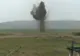 Detonare controlată de muniție. Evitați zona!