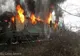 O locomotivă a luat foc în gara Slatina Timiș