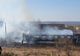 Incendiu la un vagon din Gara Oravița VIDEO