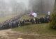 Îmbulzeală la slujba de canonizare a părintelui Arsenie Boca. Zeci de pelerini au avut nevoie de ajutor medical